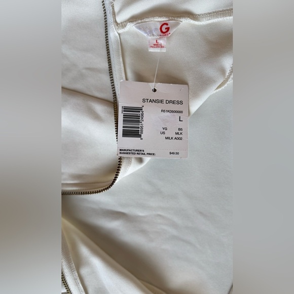 G by Guess drees size L gold detail - Picture 2 of 5
